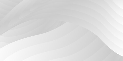 Alegant white background with curve wave shiny lines