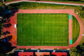 rugby stadium shots from the air