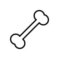 dog bone icon vector illustration