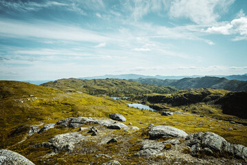 landscape in the mountains