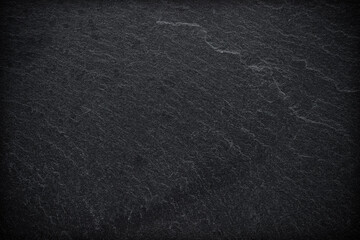 Dark grey black slate background or texture.