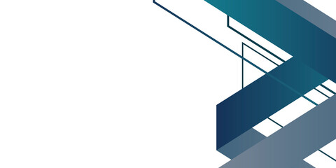 Dark blue abstract modern presentation background on white background