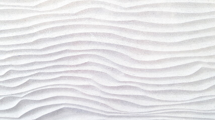 Art of line pattern on white wall. Abstract background and Wall paper exterior design concept.