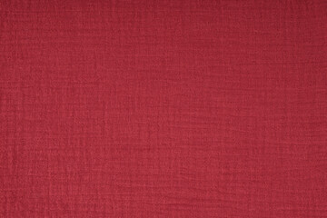 Cotton textile - close up of fabric texture. Cotton Fabric Texture. Top View of Cloth Textile Surface. Clothing Background. Text Space Abstract background and texture for designers.