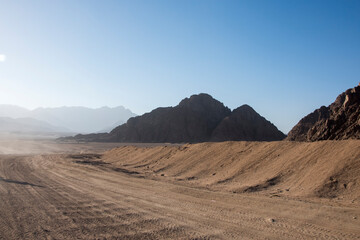 landscape in the mountains