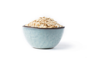 Oat porridge flakes at studio