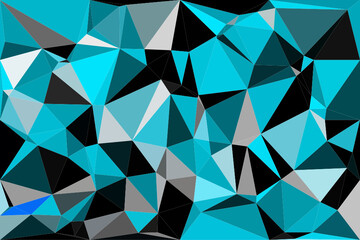 Abstract Color Polygon Background Design, Abstract Geometric Origami Style With Gradient