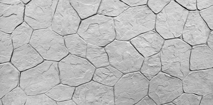 Abstrakte graue Wandverkleidung mit Schildkrötenmuster - Panorama Nahaufnahme © Robert Schneider