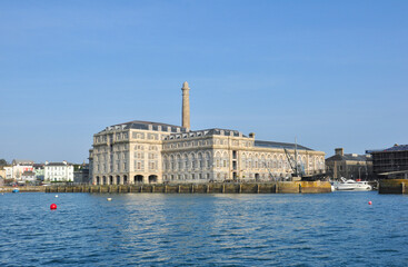 The Renovated Complex of the Royal William Dockyard, Plymouth, Devon