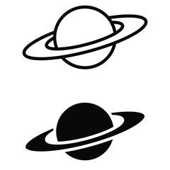 Planet helmet icon vector set. Space illustration sign collection. Cosmonaut symbol.