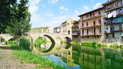Valderrobres en la provincia de Teruel, Aragón, España, Europa
