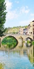Valderrobres en la provincia de Teruel, Aragón, España, Europa
