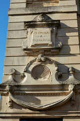 Architectural detail of 'St Paul's Parish church' in Royal Bath Spa
