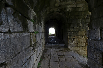 Turkey Aydın / Didim / Milet ancient city (historical ruins belonging to 3500 BC)