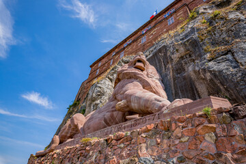 Le lion de Bartholdi de Belfort