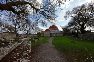 Turkey Aydın / Didim / Milet ancient city (historical ruins belonging to 3500 BC)