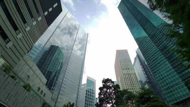汐留の高層ビル群（汐留 東新橋 港区 東京都 日本）