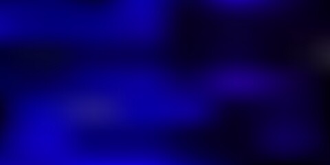 Dark purple, pink vector blur backdrop.