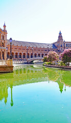 Vista de Sevilla, Andalucía, España, Europa

