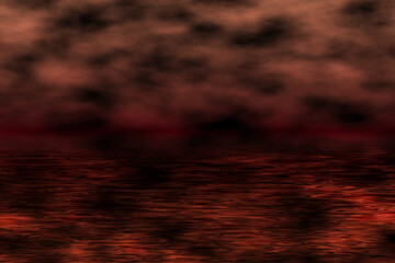 sky with ocean background