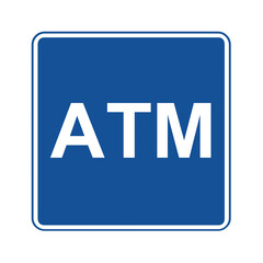 ATM symbol pictogram