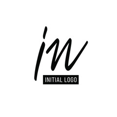 Initial IN Letter Logo With Creative Modern Business Typography Vector Template. Creative Letter IN Logo Vector.