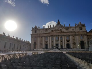Obraz premium piazza san pietro