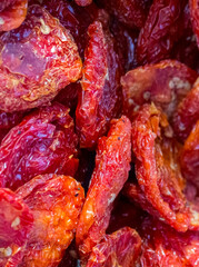 Verkauf von getrockneten Tomaten