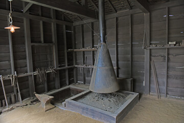 北海道開拓の村「旧藤原車橇製作所」
