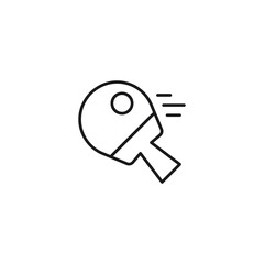 Pingpong icon. Activity symbol modern, simple, vector, icon for website design, mobile app, ui. Vector Illustration
