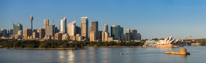 Fototapeta na wymiar Panorama of Sydney Skyline, Australia