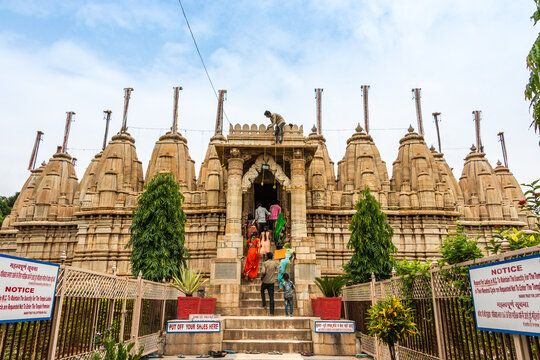 Jain temple inside the chittorgarh fort premises, Chittorgarh, Rajasthan, India