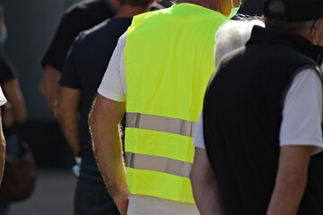 Gilets jaunes manifestation