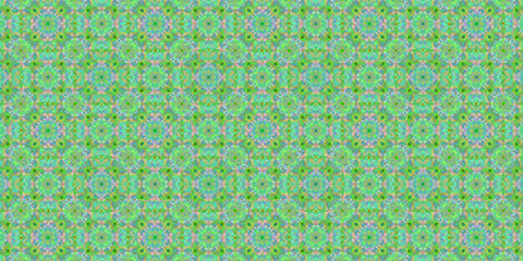 Kaleidoscope background pattern visible inside the eyelids when eyes closed	