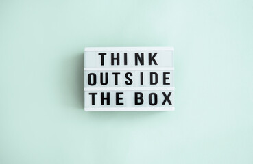 Think outside the box