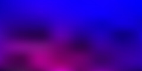 Light blue, red vector blur pattern.