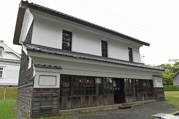 Fototapeta na wymiar 北海道開拓の村「旧渡辺商店」