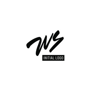 Initial WS Letter Logo With Creative Modern Business Typography Vector Template. Creative Letter WS Logo Vector.