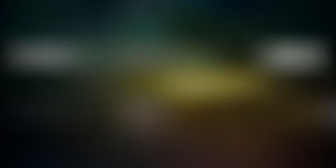 Dark blue, yellow vector blurred template.