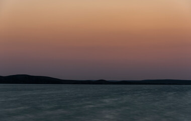 Alakol Lake Evening Kazakhstan