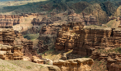 Charyn Canyon Red Valley Kazakhstan