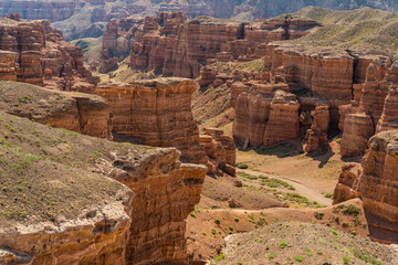 Charyn Canyon Rocks Kazakhstan
