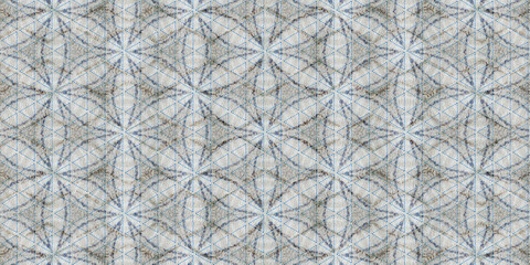 Kaleidoscope background pattern visible inside the eyelids when eyes closed	