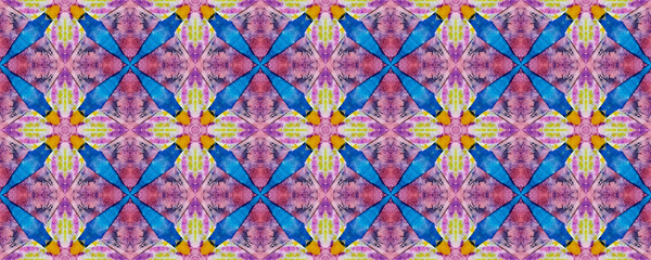 Watercolor Geometric Background. Repeatably Tie 