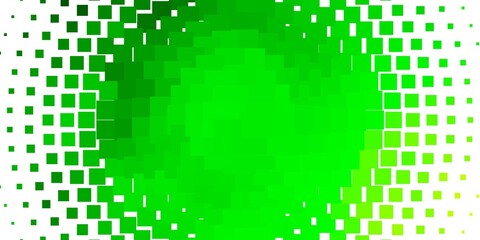 Light Green vector backdrop with rectangles. Modern design with rectangles in abstract style. Modern template for your landing page.