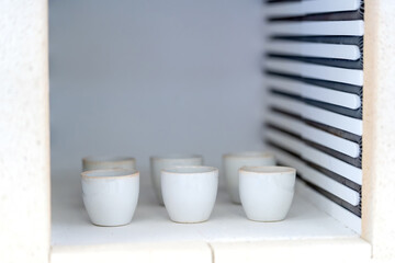 High Temperature Muffle Furnace or Muffle oven in labolatory.