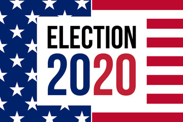 US Election 2020. Vote for the new president of United States of America.
