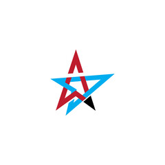 Obraz premium Star icon Template vector illustration