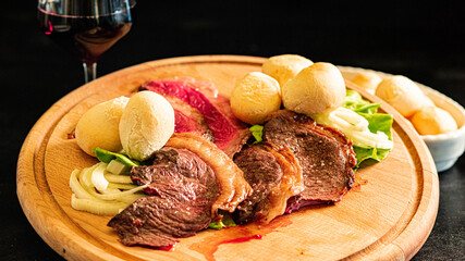 Ristorante brasiliano picanha e vino rosso