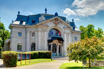 Fototapeta na wymiar Kecskemét landmarks, Hungary